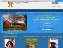 Tablet Screenshot of dyerfarms.com